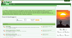 Desktop Screenshot of forum.giardinaggio.it