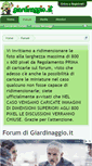 Mobile Screenshot of forum.giardinaggio.it